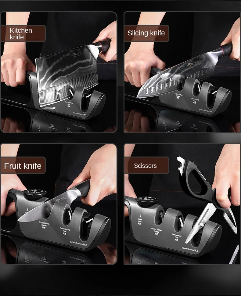 5-in-1 Professional Knife Sharpener — Restore Any Blade in Seconds