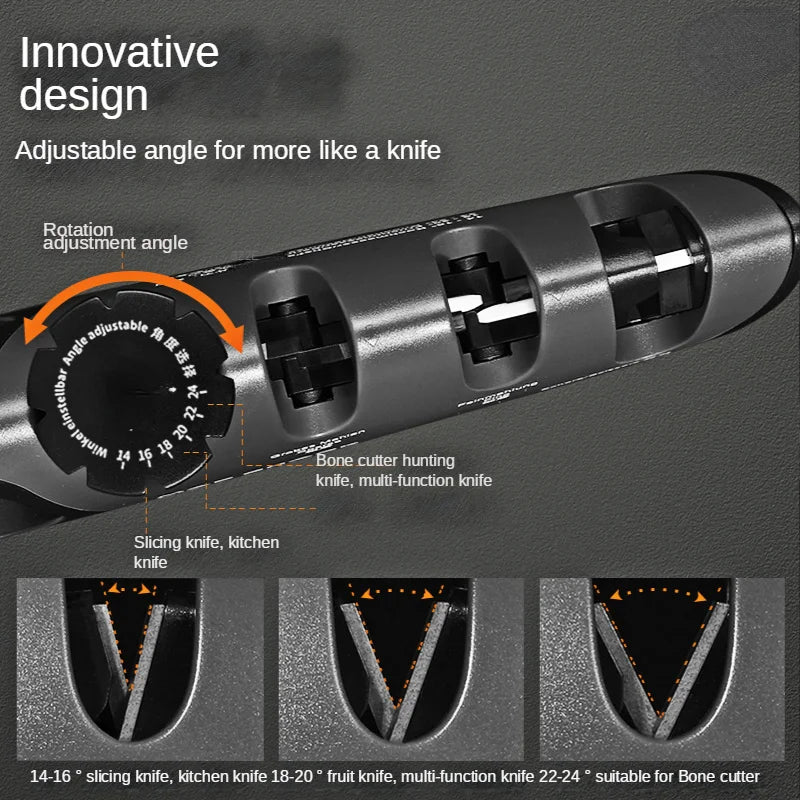 5-in-1 Professional Knife Sharpener — Restore Any Blade in Seconds