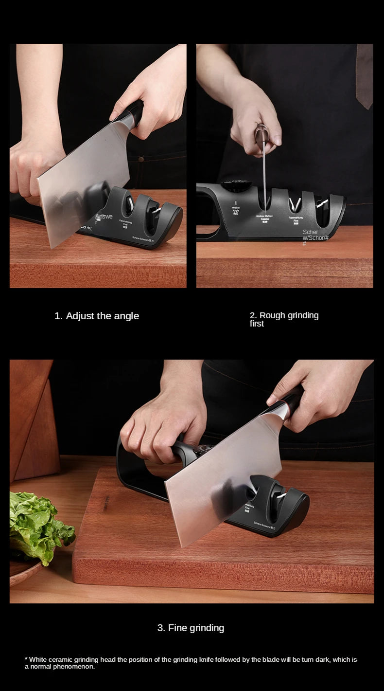 5-in-1 Professional Knife Sharpener — Restore Any Blade in Seconds