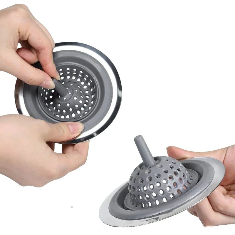 Silicone Sink Filter & Hair Catcher — Stop Blockages Before They Start
