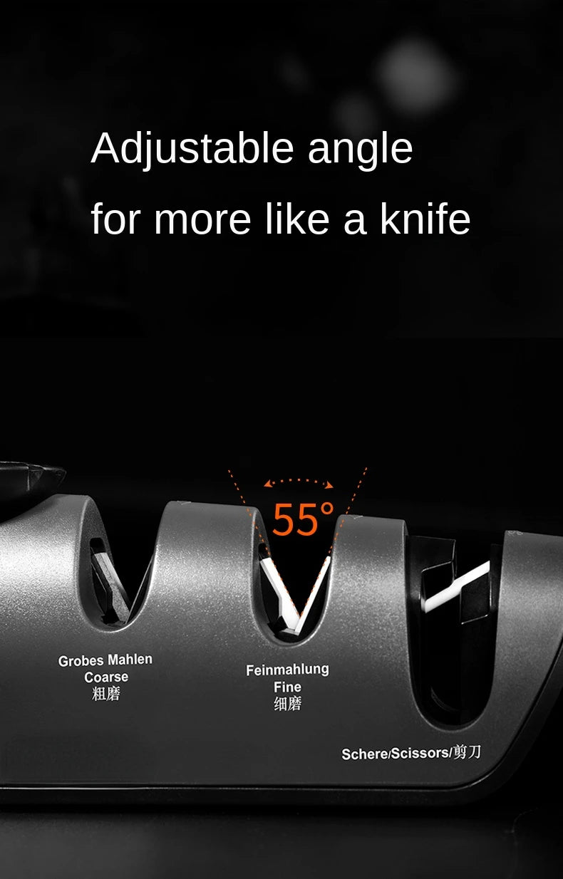 5-in-1 Professional Knife Sharpener — Restore Any Blade in Seconds