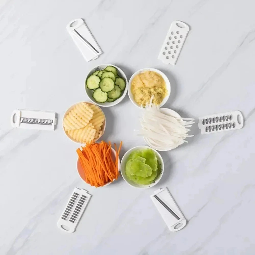 9-in-1 Vegetable Cutter & Slicer — Multi-Function Food Chopper for Easy Meal Prep