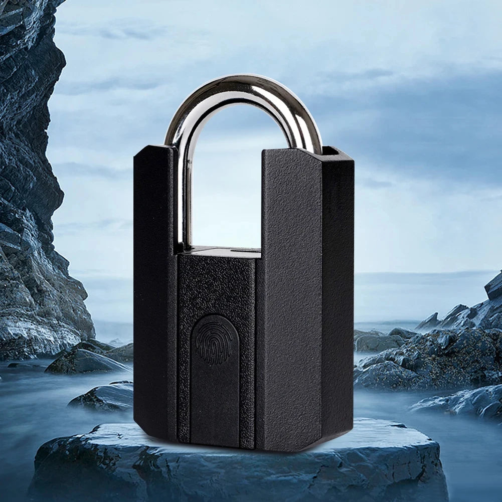 Smart Fingerprint Padlock | Keyless Biometric | IP67 Waterproof | App & Fingerprint Unlock