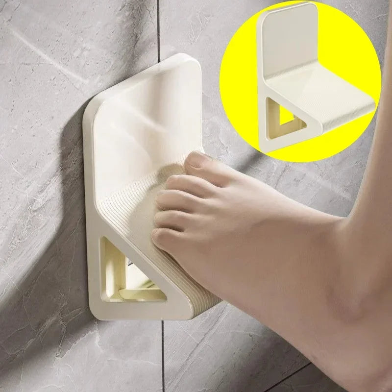 No-Drill Wall-Mounted Shower Hose Hook | LED Accent | Adhesive Bathroom Holder